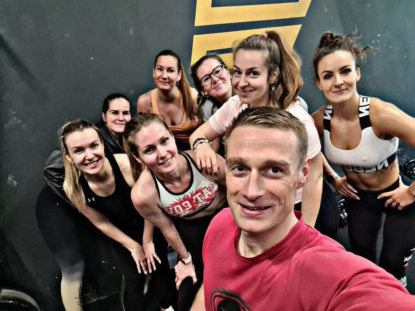 A TRIAS group after a coached class